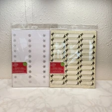 Gartner Studios Address Labels 150 Count 2PK Holiday Christmas Snowflake Holly