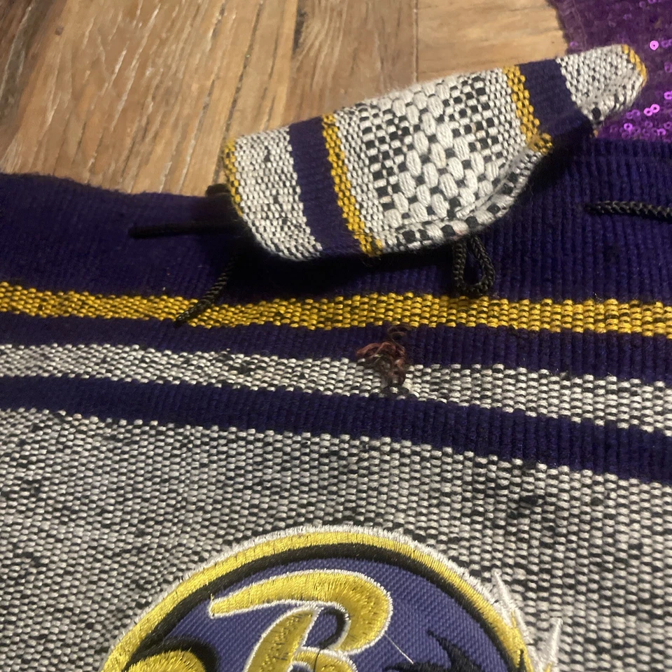 Baltimore Ravens Fabric Backpack - Image 3 of 4