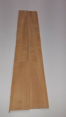 Figürliches Anegre Holzfurnier - 17 Naturholzplatten - 640 mm x 60 mm