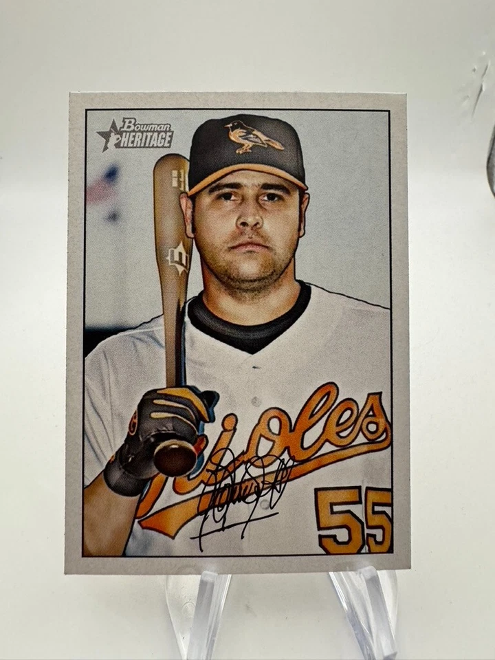 2007 Bowman Heritage - Baseball Cards #1-250 - + Rainbow Foil - You U Pick - Image 2 of 4