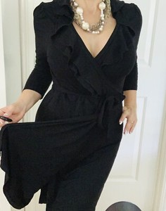 black wrap dress australia