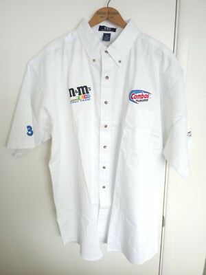 Elliott Sadler #38 M&M's Combos Robert Yates Racing Race Day Pit Crew Shirt XL