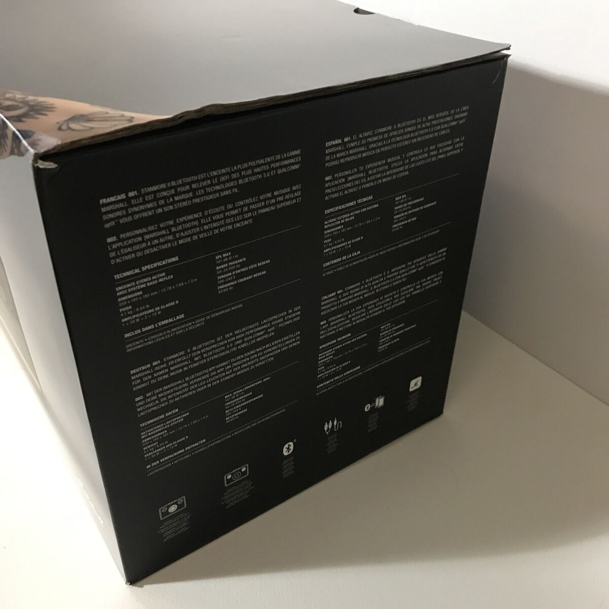 Marshall Stanmore II Wireless Bluetooth Speaker - Black | eBay Marshall Stanmore II Wireless Bluetooth Speaker - Black | eBay