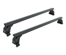 For Subaru Legacy Estate/Wagon 1990-1999 Roof Rack Cross Bars Fix Point Black