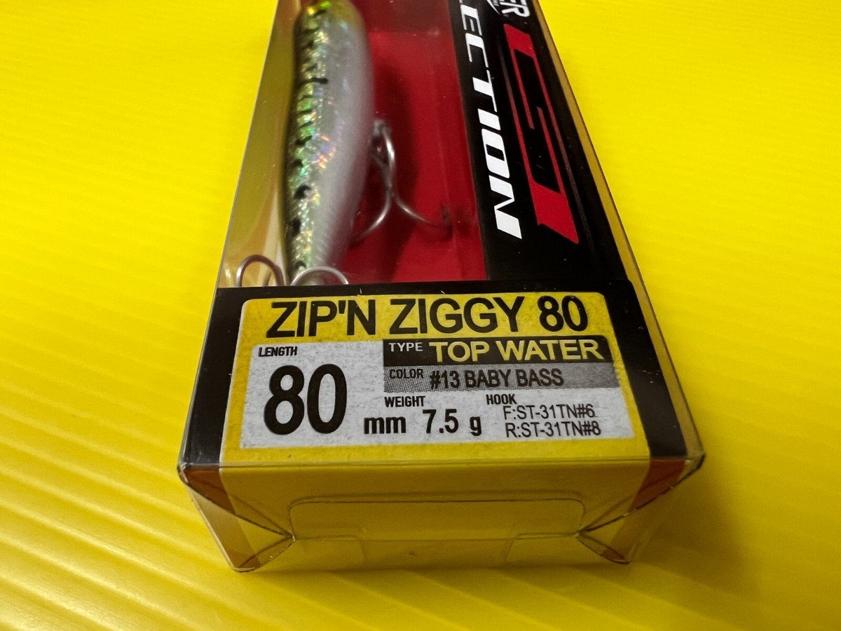 Owner Cultiva Zip N Ziggy Topwater ZZ80-13 Baby Bass Japan Fishing