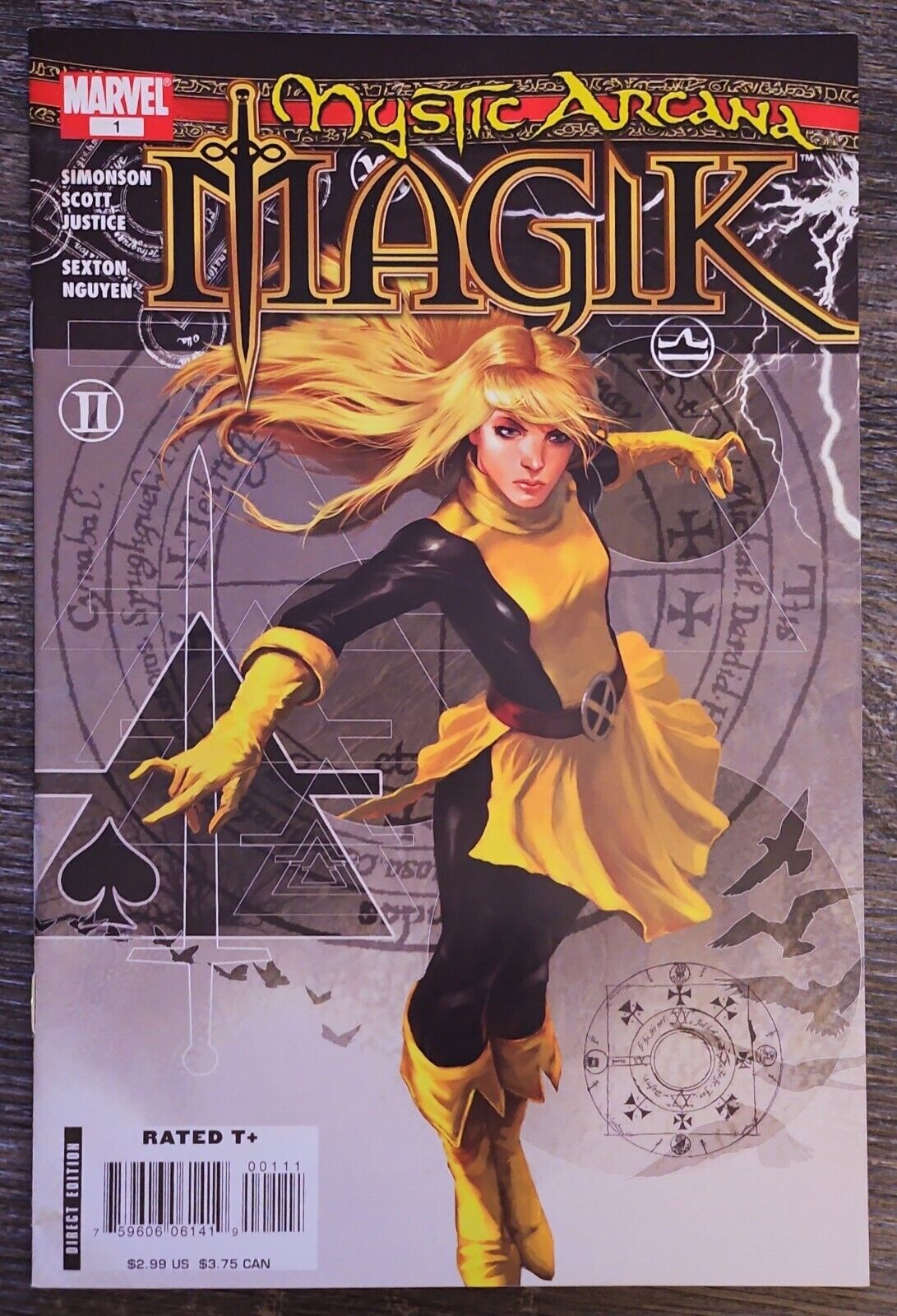 Mystic Arcana #1 Magik - Key 1st App Ammut - Marvel 2007 - Mcu Spec Simonson