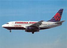 Airline Postcards     America West Phoenix   Suns   Boeing   737-112  c/n 19771