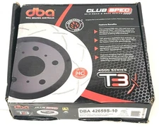 NEW DBA 42659S-10 T3 4000 Series Slotted Rear Disc Brake Rotor