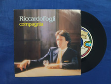 RICCARDO FOGLI - COMPAGNIA / PICCOLI TRADIMENTI   - 45"