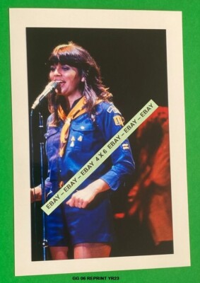 Found 4X6 Photo of Singer Linda Ronstadt as Cub Scout at San Diego Concert 