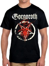 GORGOROTH BLACK Metal Band Black T Shirt