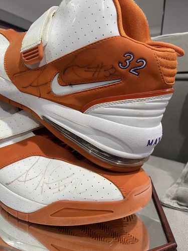 2004 Amare Stoudemire Phoenix Suns Game Worn Signed “Rookie Challenge” Shoes PSA - Picture 3 of 12