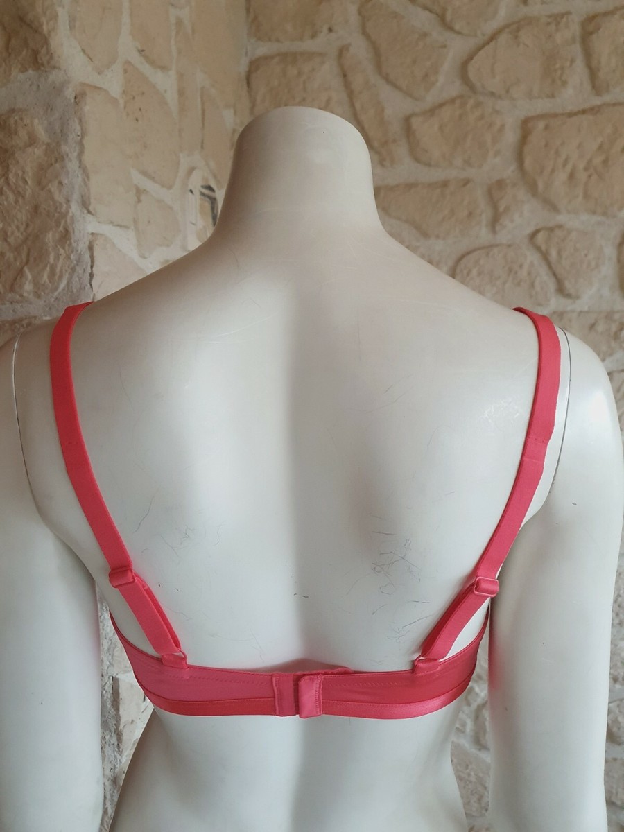 Soutien-gorge Bleu Et Moutarde Taille 90C Bronzini - Neuf Avec étiquettes