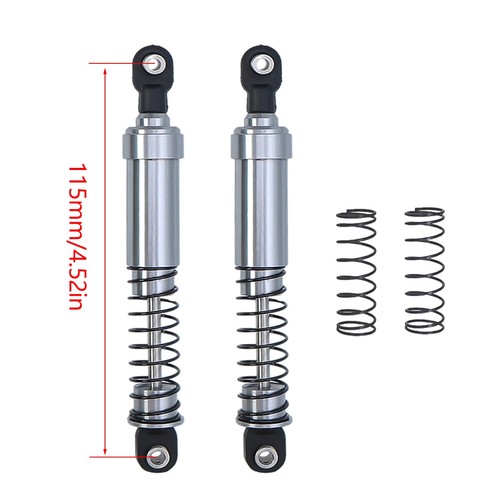 Big Bore Shocks Oil Filled 75- 115mm For 1/10 RC Crawler LCG Rig Capra SCX10 - Picture 14 of 19