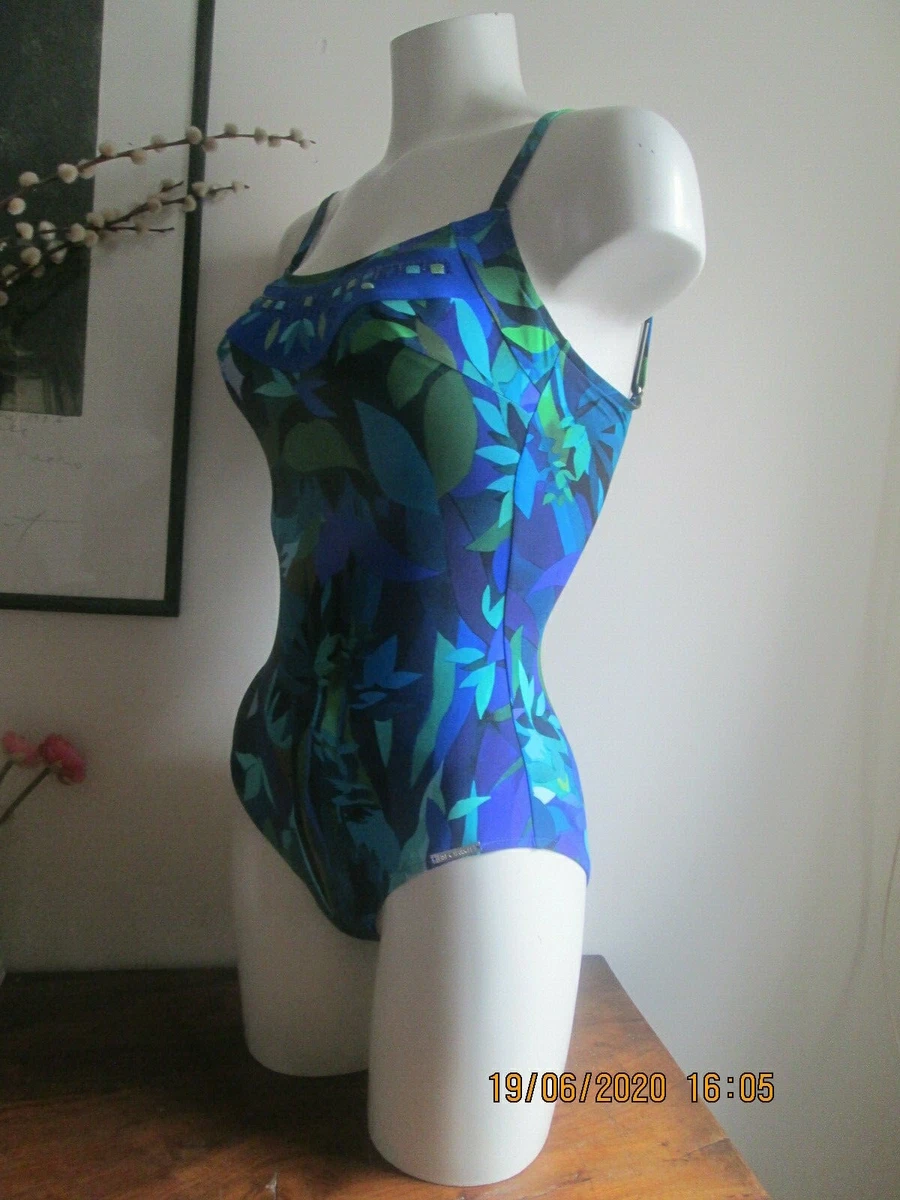 LISE CHARMEL MAILLOT DE BAIN AQUARELLE NAUTIQUE Cou TAHITI AQUA FR85C NEUF eBay