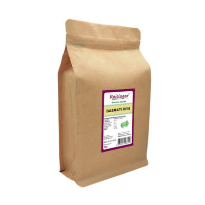 Basmati Reis, 3 kg, 100 % organisch angebaut