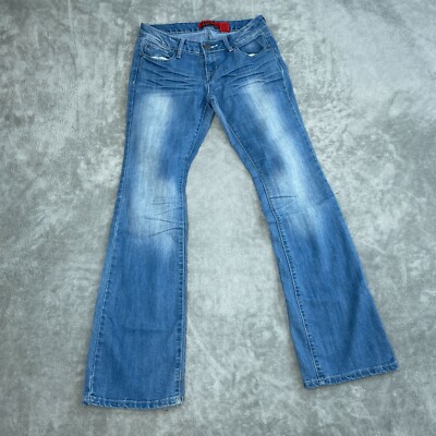 Zanadi Womens Bootcut Jeans Size Blue Denim Cotton Blend