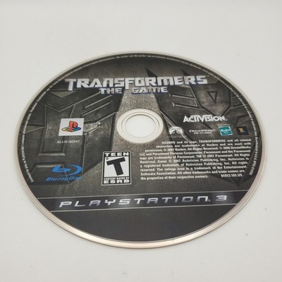 Transformers: The Game (Sony PlayStation 3, 2007) Tested And Working