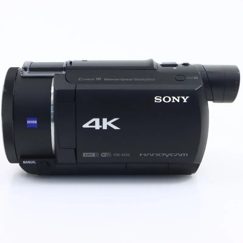 Sony FDR-AX60 Black 4K Ultra HD Handycam Camcorder 20x Zoom Video