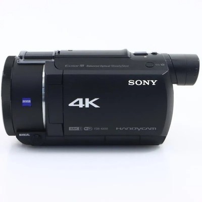 Sony FDR-AX60 Black 4K Ultra HD Handycam Camcorder 20x Zoom Video