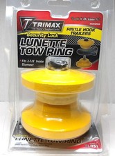 Trimax Tlr51 Lunette Tow Ring Lock Trailer Hitch Anti-theft Open Box