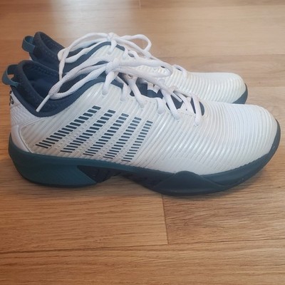 Kswiss Durawrap Flex Men's Size 11 white blue tennis pickleball court shoes