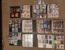 Binder Of Random Basketball/football/baseball Cards