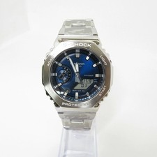G-Shock GM-2110D-2BJF Ana-Digi Quartz Watch Silver Used Unisex From Japan
