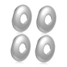 4 Pcs Stainless Steel Shower Arm Flange, Shower Head Cover Plate Round