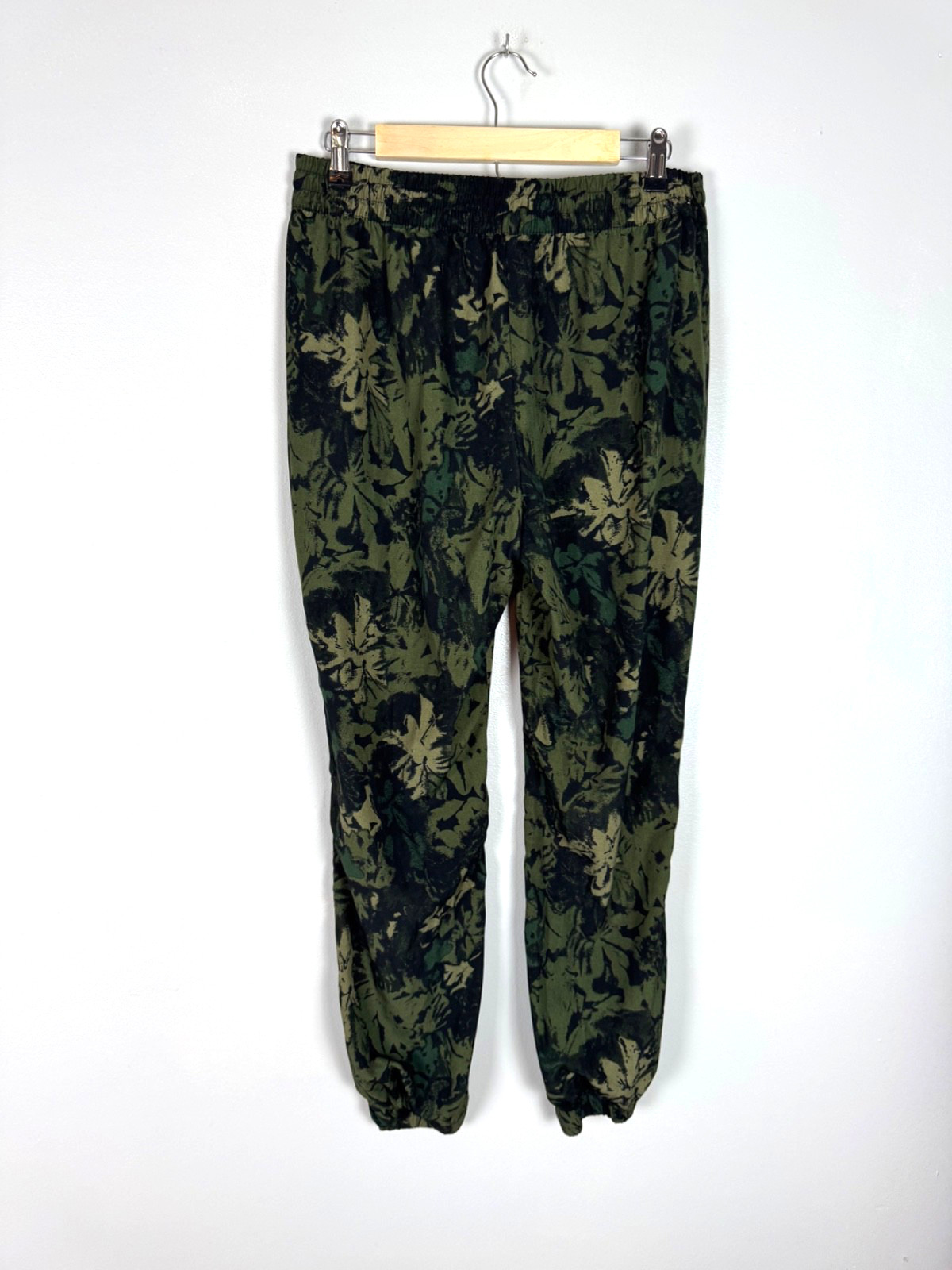 Buffalo Green Patterned Lightweight Joggers, Size… - image 2
