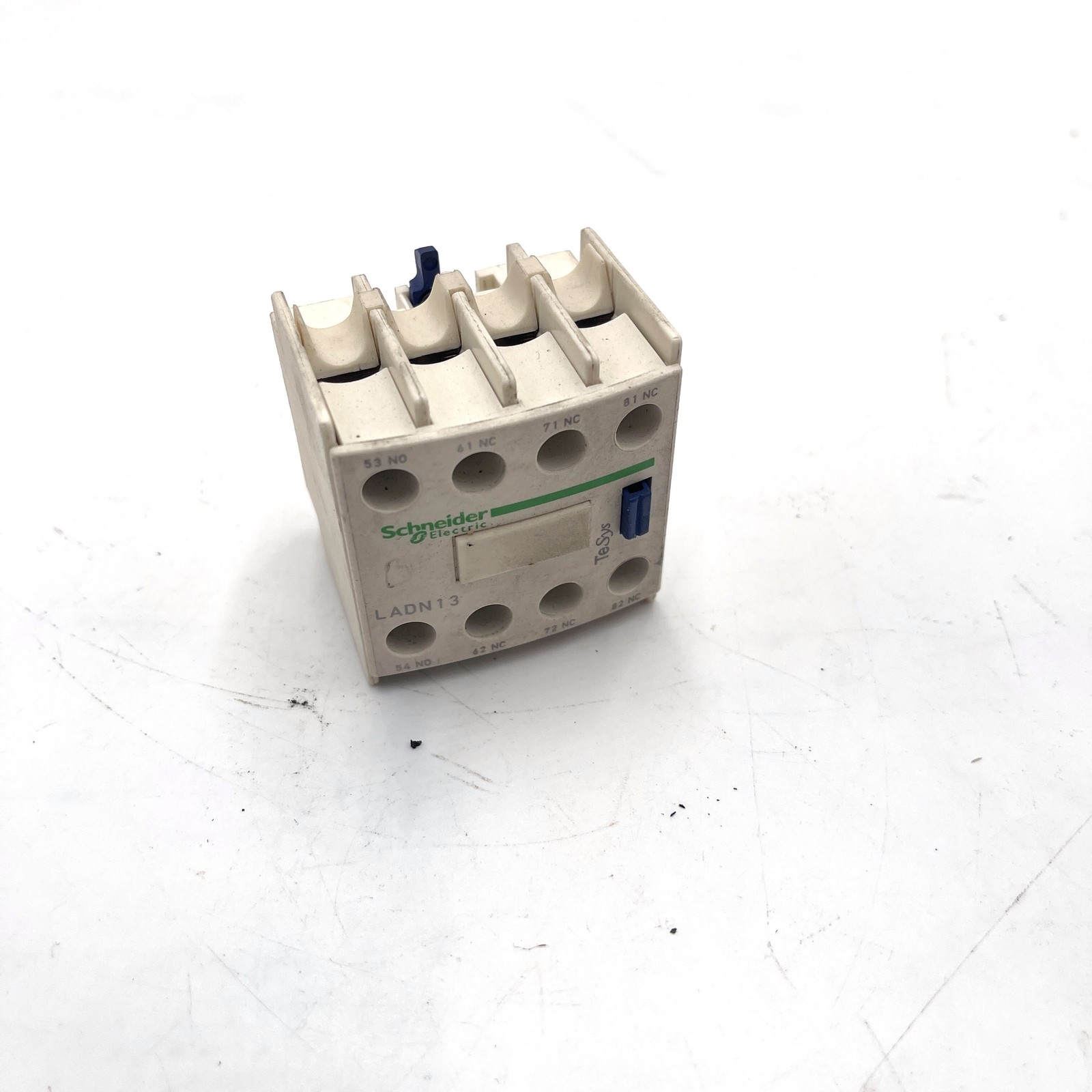 Auxiliary Contact Block LADN13 Schneider 1NO 3NC *Used*