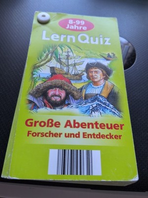 LernQuiz Große Abenteuer - Forscher und Entdecker - 8-99 Jahre