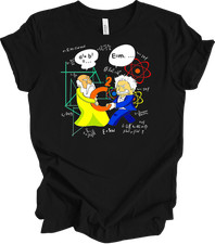 Maglietta Pitagora Vs Einstein