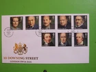 BUCKINGHAM FDC COVER 2014 BRITISH PRIME MINISTERS 10 DOWNING STREET - SEE POSTAG