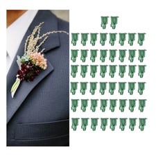50x Corsage Breastpin Mariage Broche Triangle DIY pour Chandails Col Châles