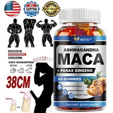 Male Enhancement Gummies Booster  Thicker Last Longer Stronger Bigger 60 Gummy