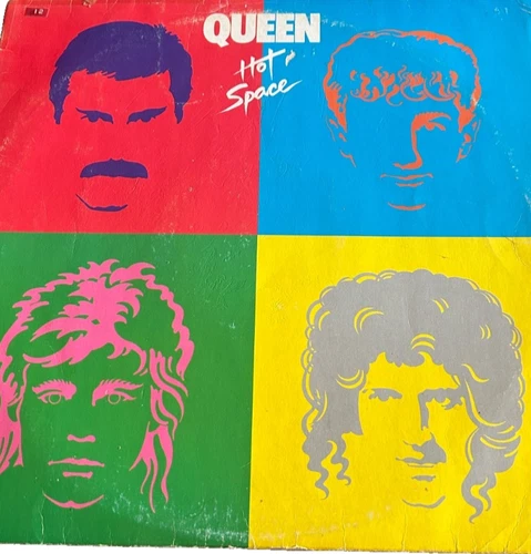 Queen – Hot Space (1982) Original Vinyl LP – Portuguese Pressing EMI 1st Edition