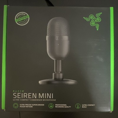 Razer Seiren Mini USB Kondensatormikrofon Superkardioid Plug-and-Play Schwarz