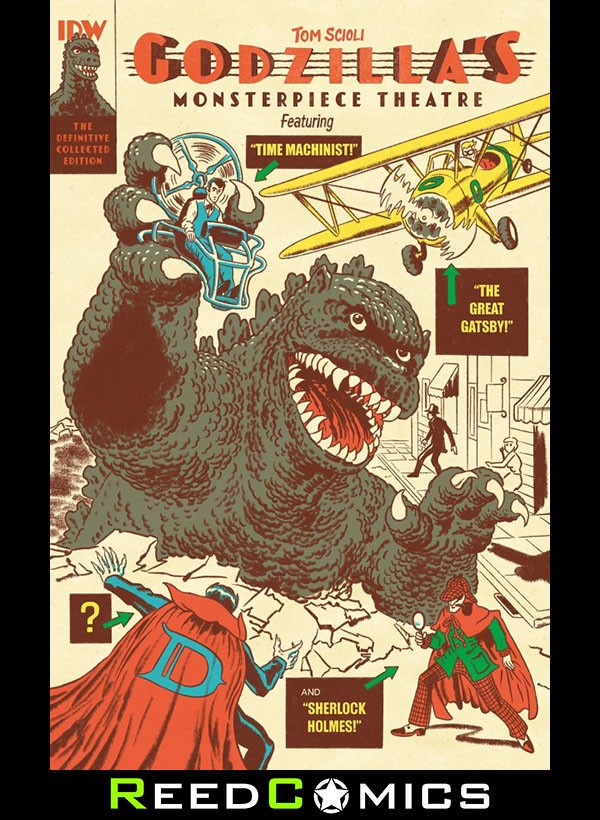 Godzilla’s Monsterpiece Theatre by Tom Scioli (Paperback Book) - Image 6