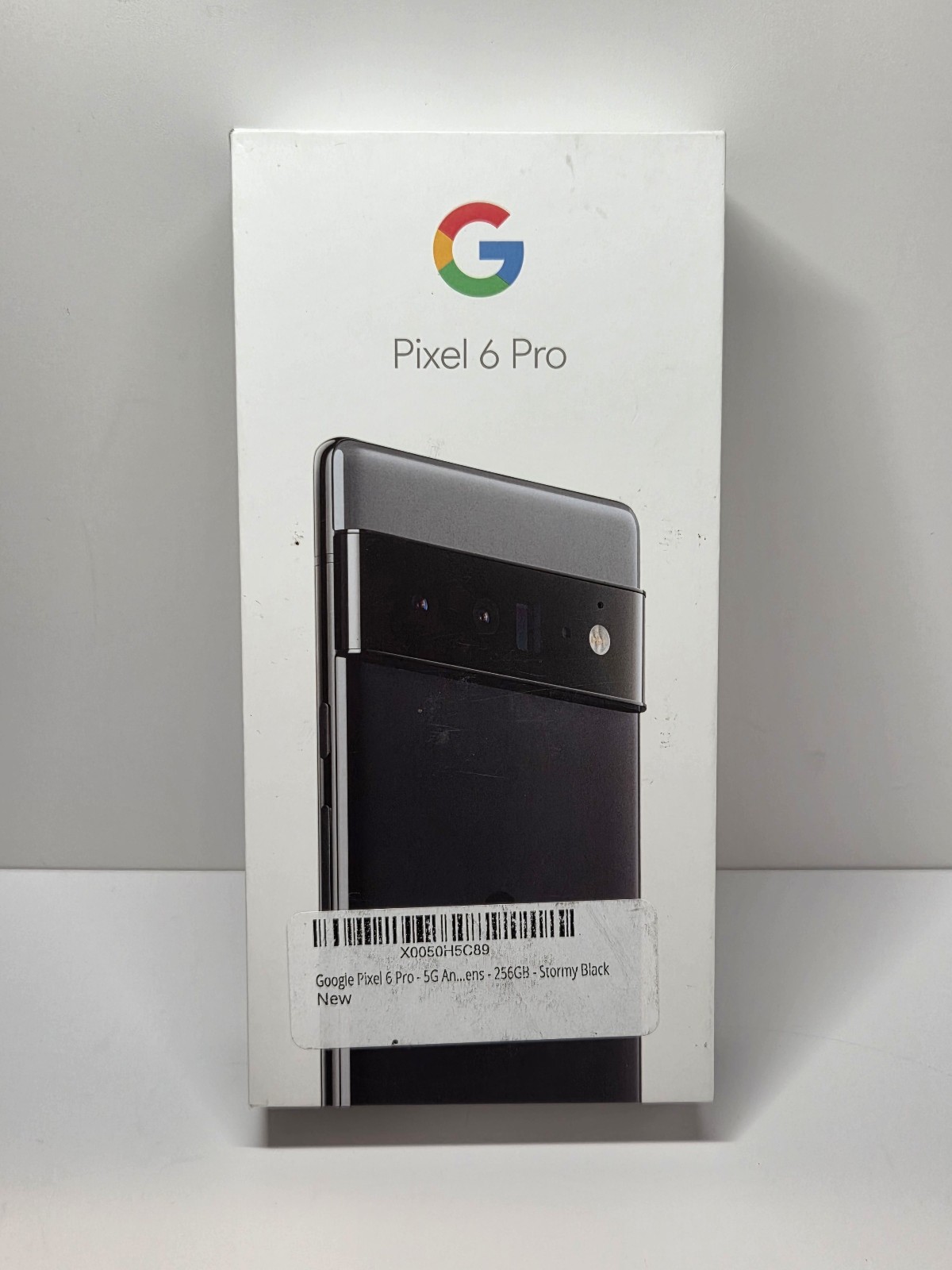 NEW Google Pixel 6 Pro 256GB (Unlocked) Stormy Black (GA02258-US)