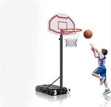 Portable Basketball Hoop Adjustable 4.9-6.9FT Outdoor Indoor Basketball Goal