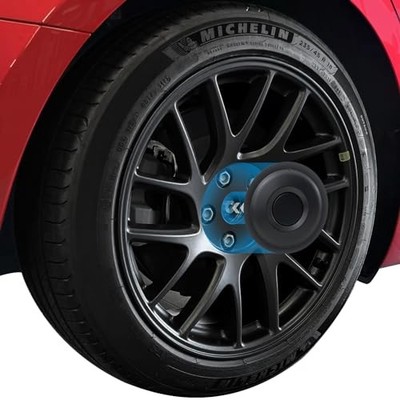 16 Inch Black Wheel Center Caps Set of 4 for Tesla Model 3 2024 2025 Highland
