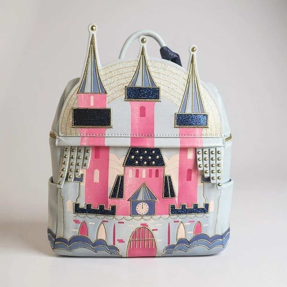 Mini Mochila Danielle Nicole Disney La Bella Durmiente Castillo Real de Aurora Foto 2 de 4