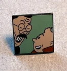 TINTIN / HERGÉ PIN'S CARRE EMAIL beautiful copy CORNER TINTIN and MITSUHIRATO