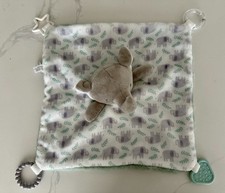 DreamGro Elephant Blanket Blankie Lovey Stuffed Toy Teething Plush