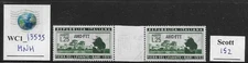 WC1_13595. ITALY: TRIESTE FTT. Gutter pair 1952 25 L FIERA LEVANTE. Sc. 152. MNH