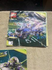 LEGO Alien Conquest 7066 7067 7052 7051 853301 Earth Defense HQ UFO Parts Lot