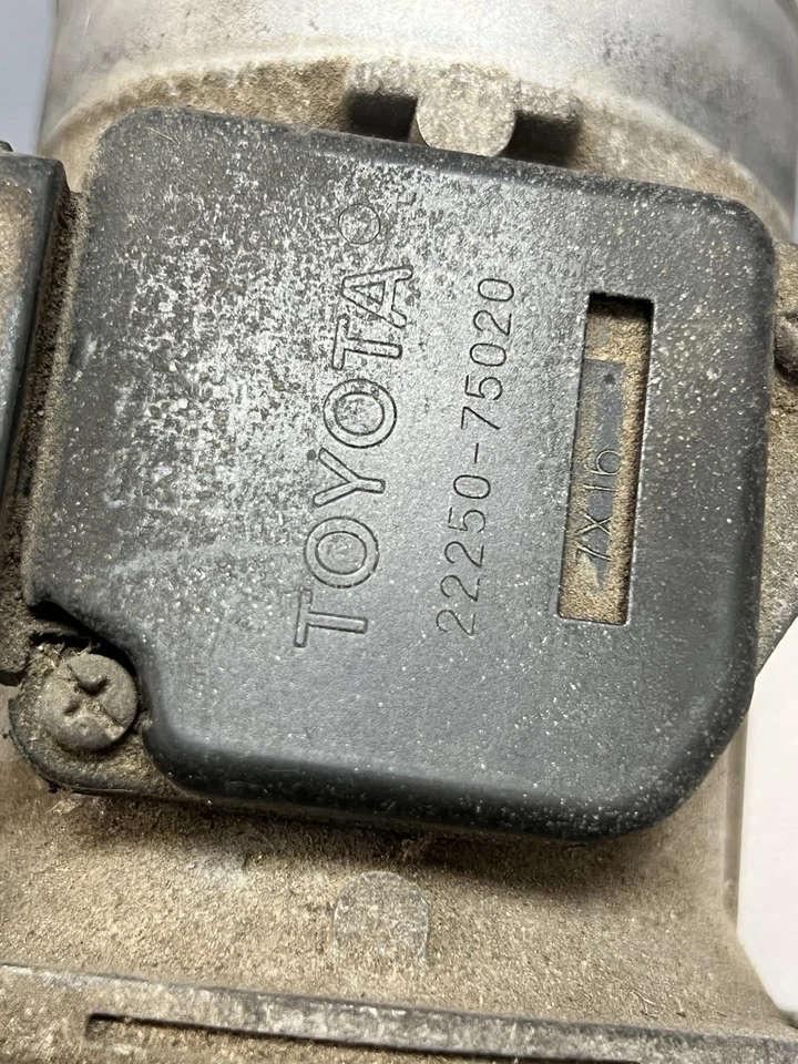 Sensor medidor de flujo de aire másico Toyota 4Runner 1997-2000 4 cilindros 22250-75020 MAF MAS Foto 2 de 4