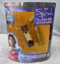 Doctor Who Sonic Lipstick & Watch Scanner Sealed Rare Sarah Jane Adventures Prop