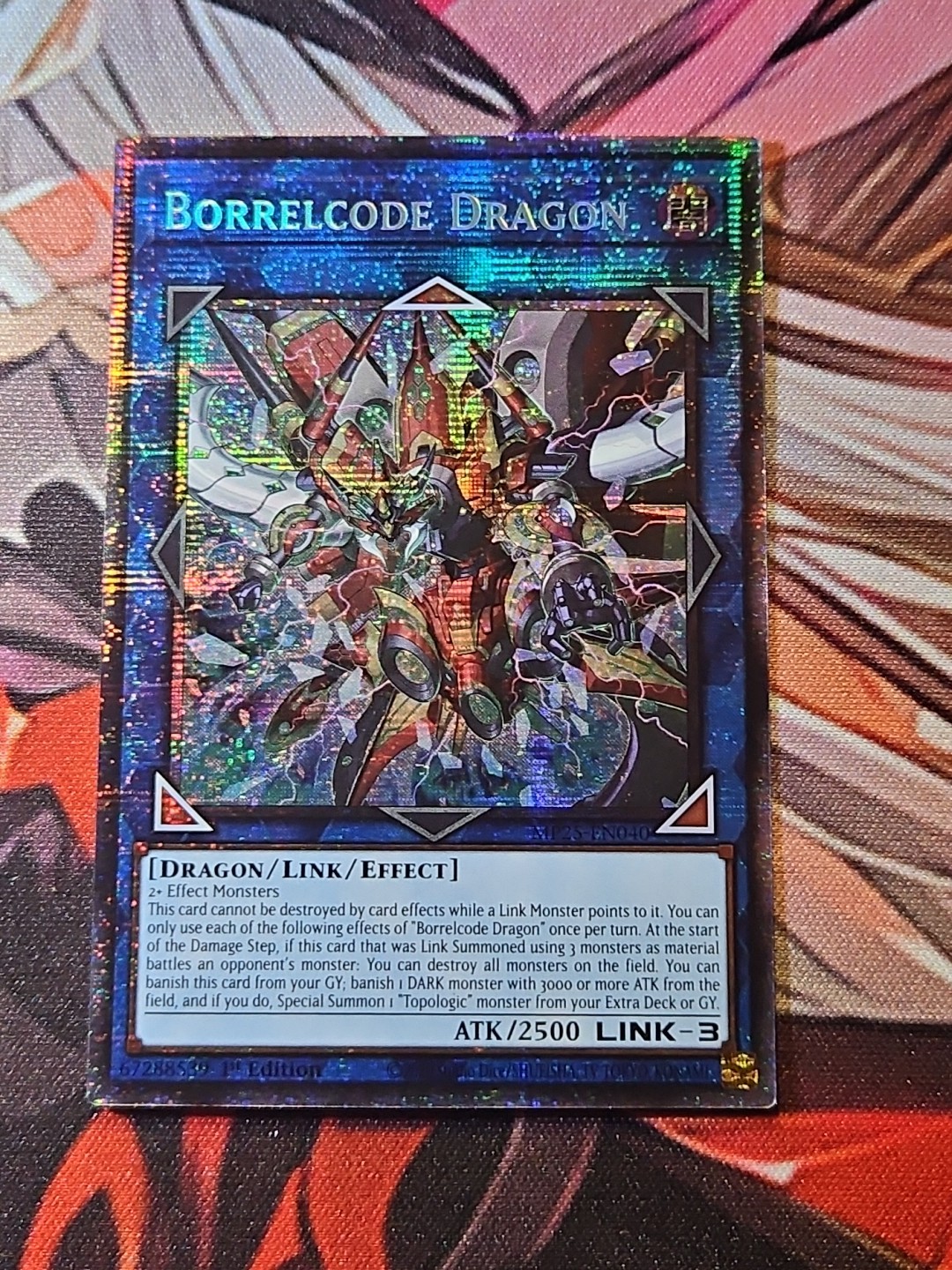 Borrelcode Dragon MP25-EN040 Mega Pack 2025 Starlight Rare 1st Edition NM 